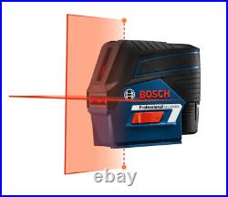 Bosch 100-ft Self-Leveling Outdoor Cross-line Laser Level GCL100-80C