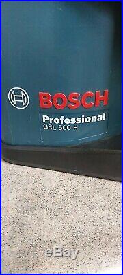 Bosch 1650 ft. Self Leveling 360° Rotary Laser Level, GRL 500 HCK
