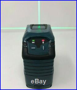 Bosch 1.5V VisiMax Green-Beam Self-Leveling Cross Line Laser GLL100G New