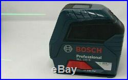 Bosch 1.5V VisiMax Green-Beam Self-Leveling Cross Line Laser GLL100G New