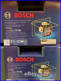 Bosch 360° 3-Plane Leveling Laser (Green GLL3-330CG) Free Shipping