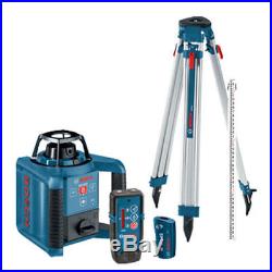 Bosch Dual-Axis Self-Leveling Rotary Laser Kit withTripod GRL250HVCK-B-RT Refurb