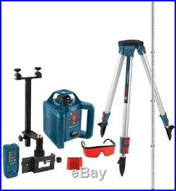 Bosch Factory Reconditioned 800 Ft. Self Leveling Rotary Laser Level Complete