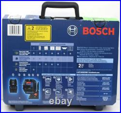 Bosch GCL100-40G Green Beam Self-Leveling Cross-Line Laser with Plumb Points (NEW)