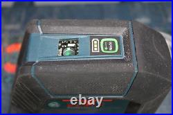 Bosch GCL100-40G Green Cross Laser Level Set BT150 Compact Tripod RM10 Mount