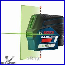 Bosch GCL100-80CG 12V Max Connected Green-Beam Cross-Line Laser with Plumb New