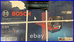 Bosch GCL100-80C 12V Max Connected Cross-Line Laser with Plumb Points NewithSealed