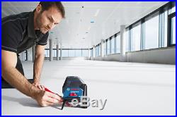 Bosch GCL215 Self Leveling Combi Cross Line Laser Level + RM1 Bracket + Bag