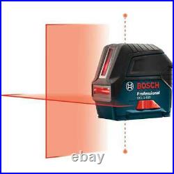Bosch GCL2-160 Self-Leveling Cross-Line Laser with Plumb Points