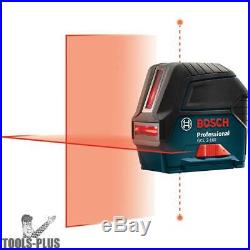 Bosch GCL2-160 Self-Leveling Cross-Line Laser with Plumb Points New