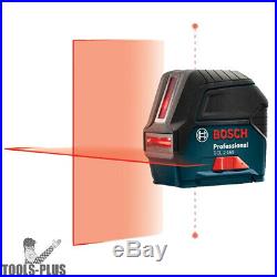 Bosch GCL-2-160-S-RT Self-Leveling Cross-Line Laser with Plumb Points New