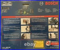Bosch GLL100GX Green Beam Self-Leveling Cross-Line Laser New Sealed Package