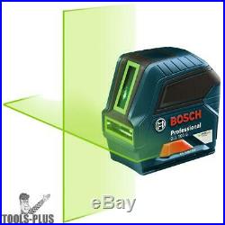 Bosch GLL100G Self-Leveling GREEN-BEAM Cross-Line Laser