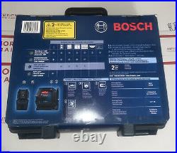 Bosch GLL100-40G 100 ft. Self Leveling Cross Line Laser with VisiMax Green Beam