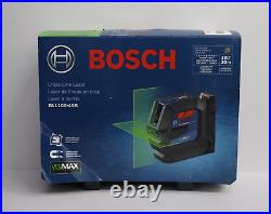 Bosch GLL100-40G 100ft Green-Beam Self-Leveling Cross