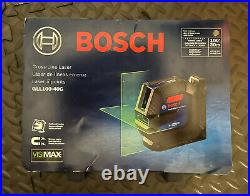 Bosch GLL100-40G Self Leveling Cross-Line Laser Level NEW SEALED