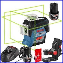 Bosch GLL3-330CG-B 360º Connected Three-Plane Leveling + Line Laser with2 Batts