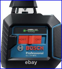 Bosch GLL5040G 360-Degree Cross-Line Laser Level Unit