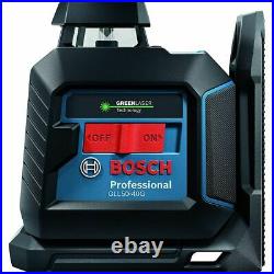 Bosch GLL50-40G Green-Beam Self-Leveling 360 Degree Cross-Line Laser