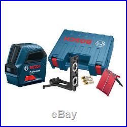 Bosch GLL55 Professional Self-Leveling Cross-Line Laser with Batteries New