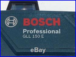 Bosch GLL 150 E 360-Degree Self-Leveling Exterior Laser LR 3 Kit