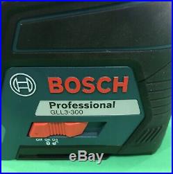 Bosch GLL 3-300 360 Three-Plane Leveling and Alignment-Line Laser with Tripod