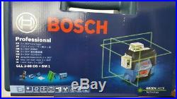 Bosch GLL 3-80 CG Self Level Green 30m 3x360° ±0.2mm 4xAA/10.8V IP54 Bluetooth