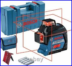 Bosch GLL 3-80 Professional Line Laser Level Self-Levelling 0601063S00 with Case