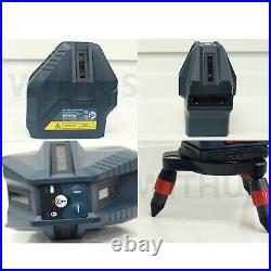 Bosch GLL 5-50X Professional 5-Line Laser Level Measure Self-Leveling Free Ship