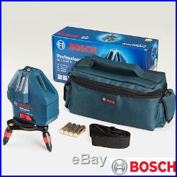 Bosch GLL 5-50X Professional 5-Line Laser Level Measure Self-Leveling with Bag