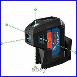 Bosch GPL100-50G Green 5-Point Self Level Laser and Case