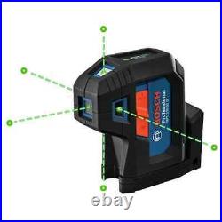 Bosch GPL100-50G Green-Beam Five-Point Self-Leveling Alignment Laser