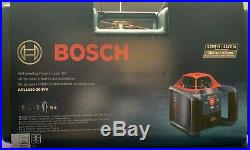 Bosch GRL1000-20HVK Self-Leveling Rotary Laser Kit With Case NEW