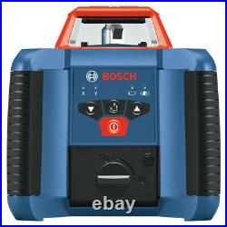 Bosch GRL2000-40HK REVOLVE2000 Self-Leveling Horiz Rotary Laser Kit New
