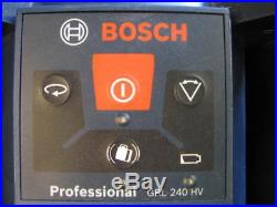 Bosch GRL240HV Self Leveling Rotary Laser 800 Ft. WithReceiver & Case