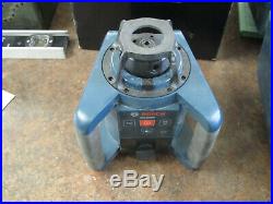 Bosch GRL240 HV Professional Self Leveling Rotary Laser Level & Case w Extras