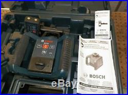 Bosch GRL250HV Self Leveling Rotary Laser Level & LR30 Receiver