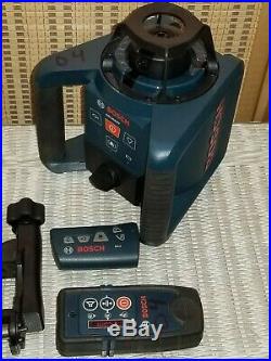 Bosch GRL250HV Self Leveling Rotary Laser Tool with LR30 & RC1 FREE SHIPPING