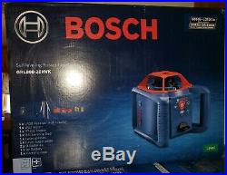 Bosch GRL800-20HVK Self-leveling Rotary Laser Kit New