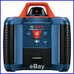 Bosch GRL900-20HVK Self-Leveling Rotary Laser Kit with (2) D & (3) AAA Batt. New