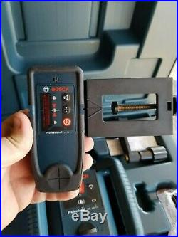 Bosch GRL 240 HV 800ft Self Leveling Rotary Laser Level with Case Tripod Grade Rod
