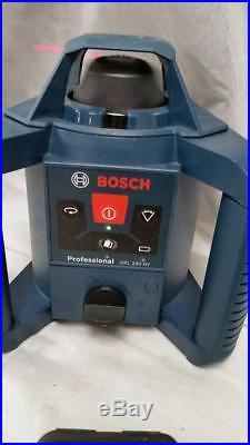 Bosch GRL 240 HV Self-Leveling Rotary Laser Level Kit 800 ft With Case