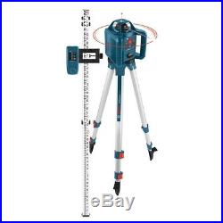 Bosch GRL 240 hvck 800' self leveling Rotary Laser 5 piece kit