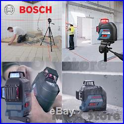 Bosch Laser Level GLL3-80 Professional + BM1 Holder + LR6 Receiver L-BOXX Set