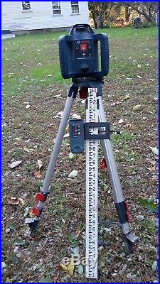 Bosch Laser Level Kit Tripod 800 ft. Self Leveling Rotary (5 Piece) GRL 240 HV