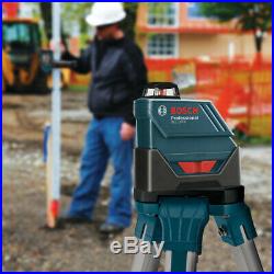 Bosch Self-Leveling 360-Degree Exterior Laser withLD3 Detector GLL150ECK-RT Recon