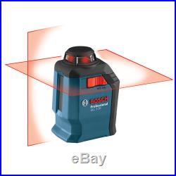 Bosch Self-Leveling 360 Degree Line and Cross Laser GLL2-20S-RT Reconditioned