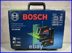 Bosch Self-Leveling Cross-Line Laser Green Beam (GCL100-40G) NEW SEALED