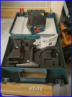 Bosch Self-Leveling Cross-Line Laser with Auto leveling GCL2-160 New