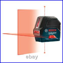 Bosch Self-Leveling Cross-Line Laser with Plumb Points GCL2-160 New
